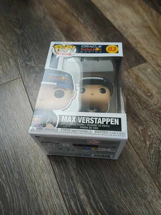 Funko Pop! Racing Max Verstappen #03 Oracle Red Bull Racing - Picture 6 of 6